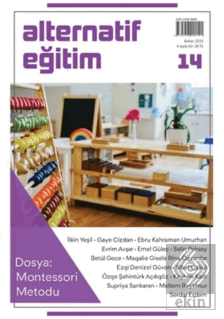Alternatif Eğitim Dergisi 14. Sayı - Dosya: Montessori Metodu