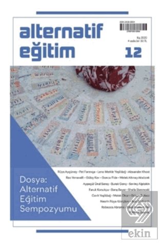 Alternatif Eğitim Dergisi Sayı: 12 Kış 2020