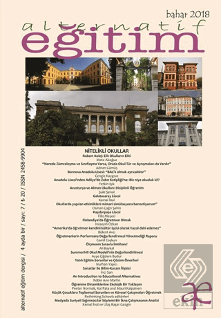Alternatif Eğitim Dergisi Sayı: 7 Bahar 2018