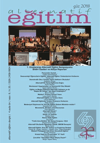 Alternatif Eğitim Dergisi Sayı 8 Güz 2018