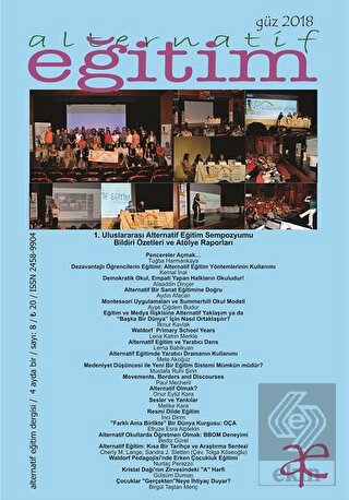 Alternatif Eğitim Dergisi Sayı 8 Güz 2018