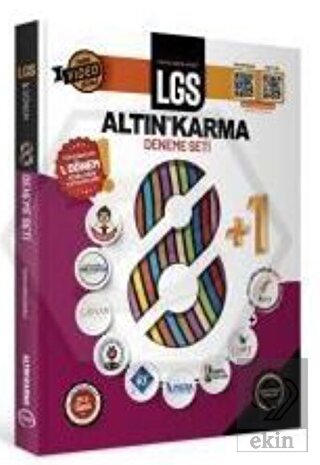 Altın Karma 8. Sınıf LGS 1. Dönem Deneme seti