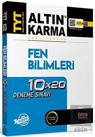 Altın Karma TYT Fen Bilimleri Branş Deneme