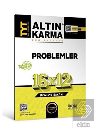 Altınkarma TYT Problemler 16x12 Deneme Sınavı 2023