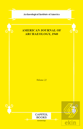 American Journal of Archaeology, 1940