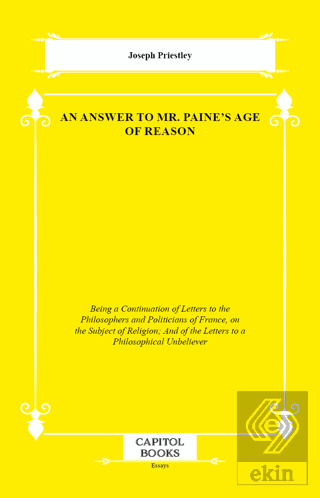 An Answer to Mr. Paines Age of Reason