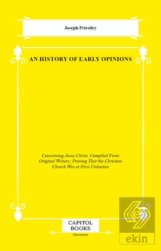 An History of Early Opinions