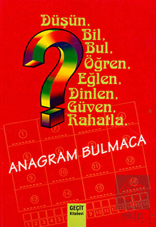 Anagram Bulmaca