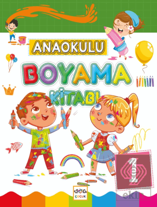 Anaokulu Boyama Kitabı-1
