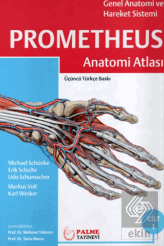 ANATOMİ ATLASI PROMETHEUS CİLT 1 *YENİ* ( PALME )