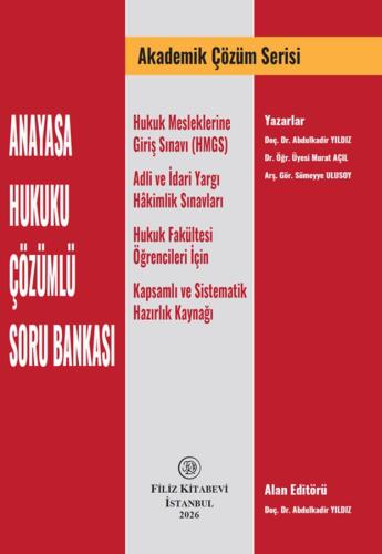 Anayasa Hukuku Çözümlü Soru Bankası