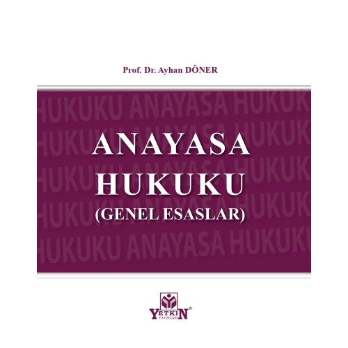 Anayasa Hukuku Genel Esaslar