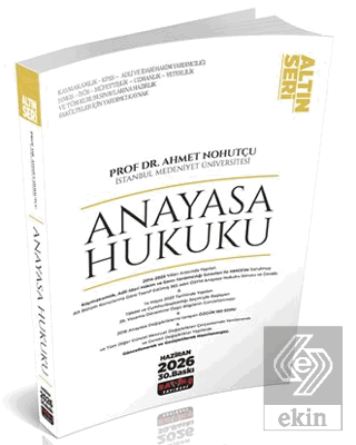 Anayasa Hukuku Konu Anlatımı