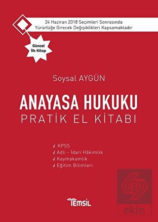 Anayasa Hukuku (Pratik El Kitabı)
