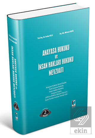 Anayasa Hukuku ve İnsan Hakları Hukuku Mevzuatı