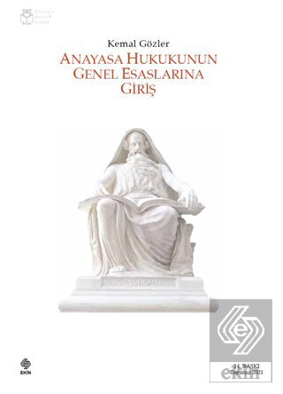 Anayasa Hukukunun Genel Esaslarına Giriş