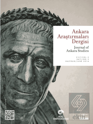 Ankara Araştırmaları Dergisi Cilt: 2 Sayı: 1 / Journal of Ankara Studies