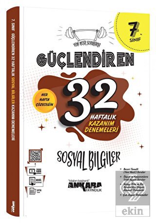 Ankara Yayıncılık 7. Sınıf Güçlendiren Sosyal Bilg