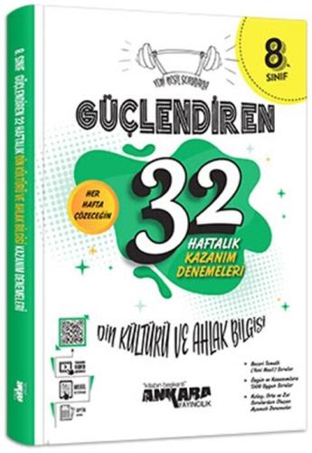 8. Sınıf Güçlendiren 32 Haftalık Din Kültürü ve Ah
