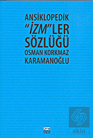 Ansiklopedik "İzm"ler Sözlüğü