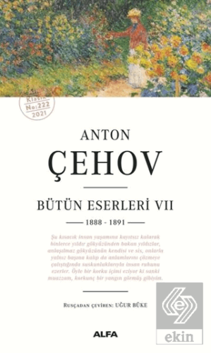 Anton Çehov - Bütün Eserleri 7 (1888 -1891)
