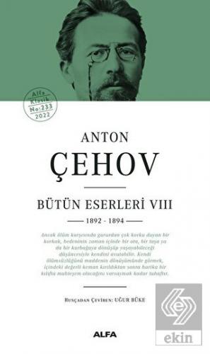 Anton Çehov Bütün Eserleri 8 (Ciltli)