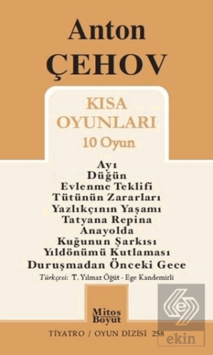 Anton Çehov Kısa Oyunları (10 Oyun)