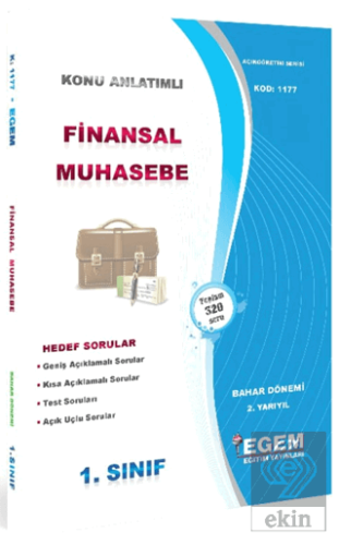 AÖF Finansal Muhasebe Konu Anlatımlı Soru Bankası