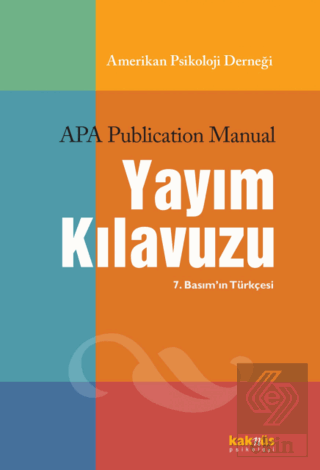 APA Yayım Kılavuzu