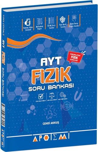 Apotemi Yayınları AYT Fizik Soru Bankası Cehdi Akkuş Apotemi Yayınları