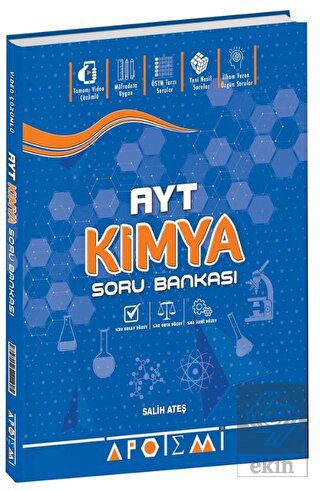 Apotemi Yayınları AYT Kimya Soru Bankası
