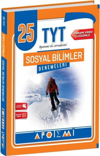 Apotemi Yayınları TYT Sosyal Bilimler 25 li Deneme Kolektif Apotemi Ya