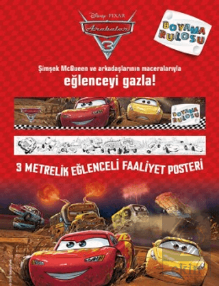 Arabalar 3 Boyama Rulosu