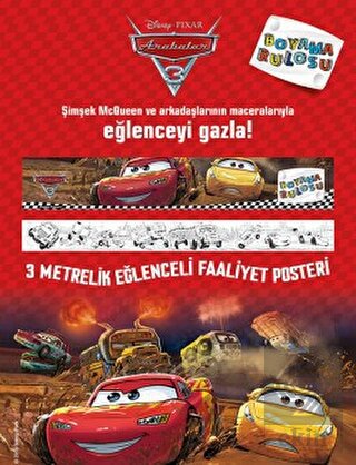 Arabalar 3 Boyama Rulosu