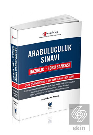 Arabuluculuk Sınavı Hazırlık + Soru Bankası 2022