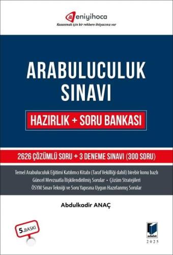 Arabuluculuk Sınavı Hazırlık + Soru Bankası
