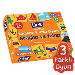 Araçlar ve Yollar - Link Bağlantı Kurma Oyunu
