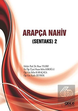 Arapça Nahiv - Sentaks 2