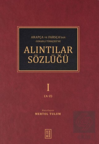 Arapça ve Farsça'dan Osmanlı Türkçesi'ne Alıntılar