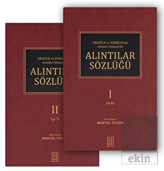 Arapça ve Farsça'dan Osmanlı Türkçesi'ne Alıntılar