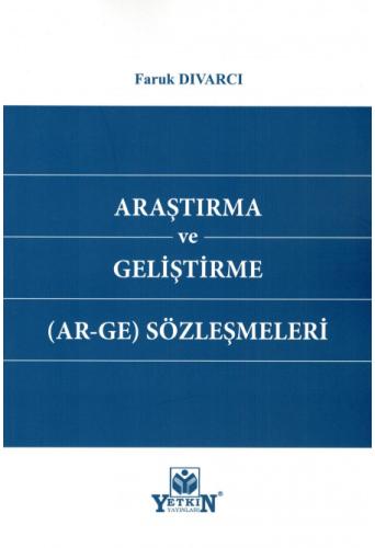 Araştırma ve Geliştirme(Ar-Ge) Sözleşmeleri