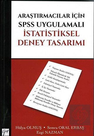 Araştırmacılar İçin SPSS Uygulamalı İstatistiksel 