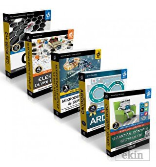 Arduino Eğitim Seti 3 (5 Kitap Takım)
