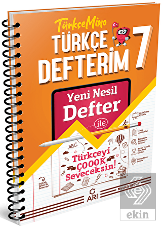Arı Yayınları 7 Akıllı Türkçe Defterim