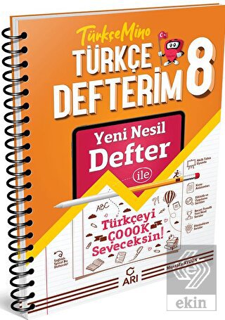 Arı Yayınları 8 Akıllı Türkçe Defterim