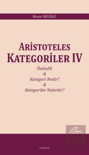 Aristoteles Kategoriler IV