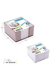 ARK KÜP BLOK NOT PLASTİK HAZNELİ