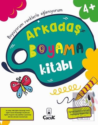 Arkadaş Boyama Kitabı 4 Yaş