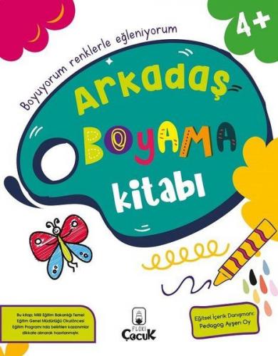 Arkadaş Boyama Kitabı 4 Yaş