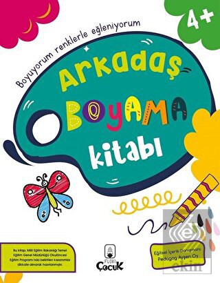 Arkadaş Boyama Kitabı 4 Yaş